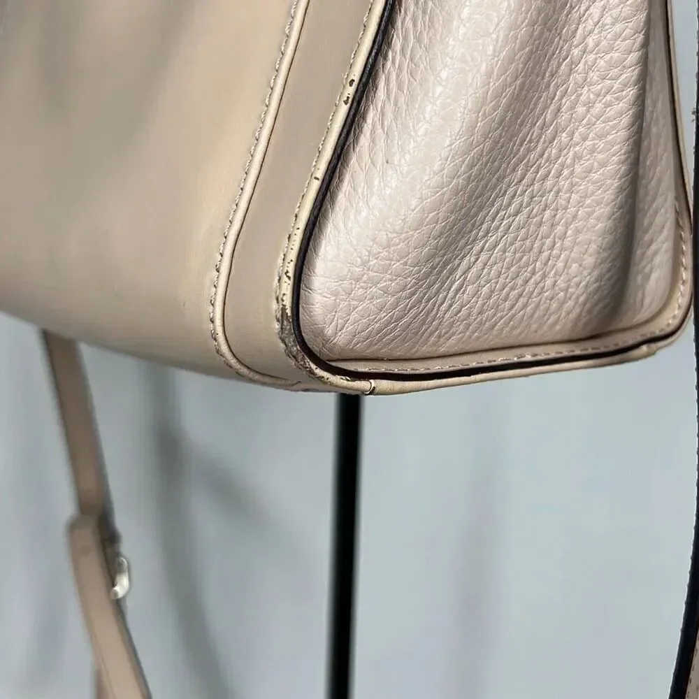Kate Spade New York Mini Bernadine Hadley Satchel Crossbody Afftgo Tan